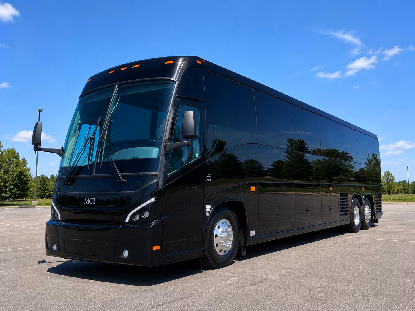 buses for outdoor wedding venues and poppy season crowds near palmdale