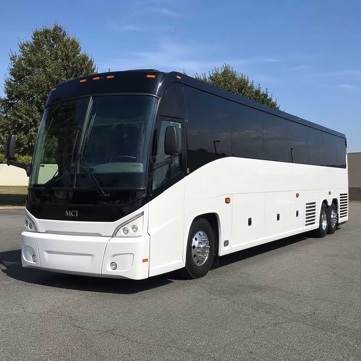 corporate and government long distance bus rentals near edwards air force base