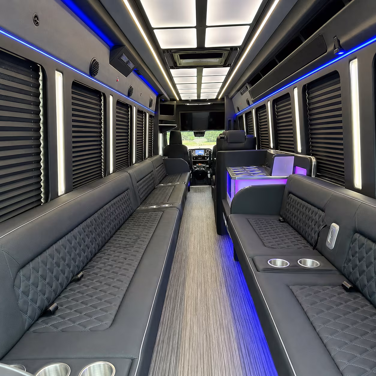 palmdale wedding party bus rental