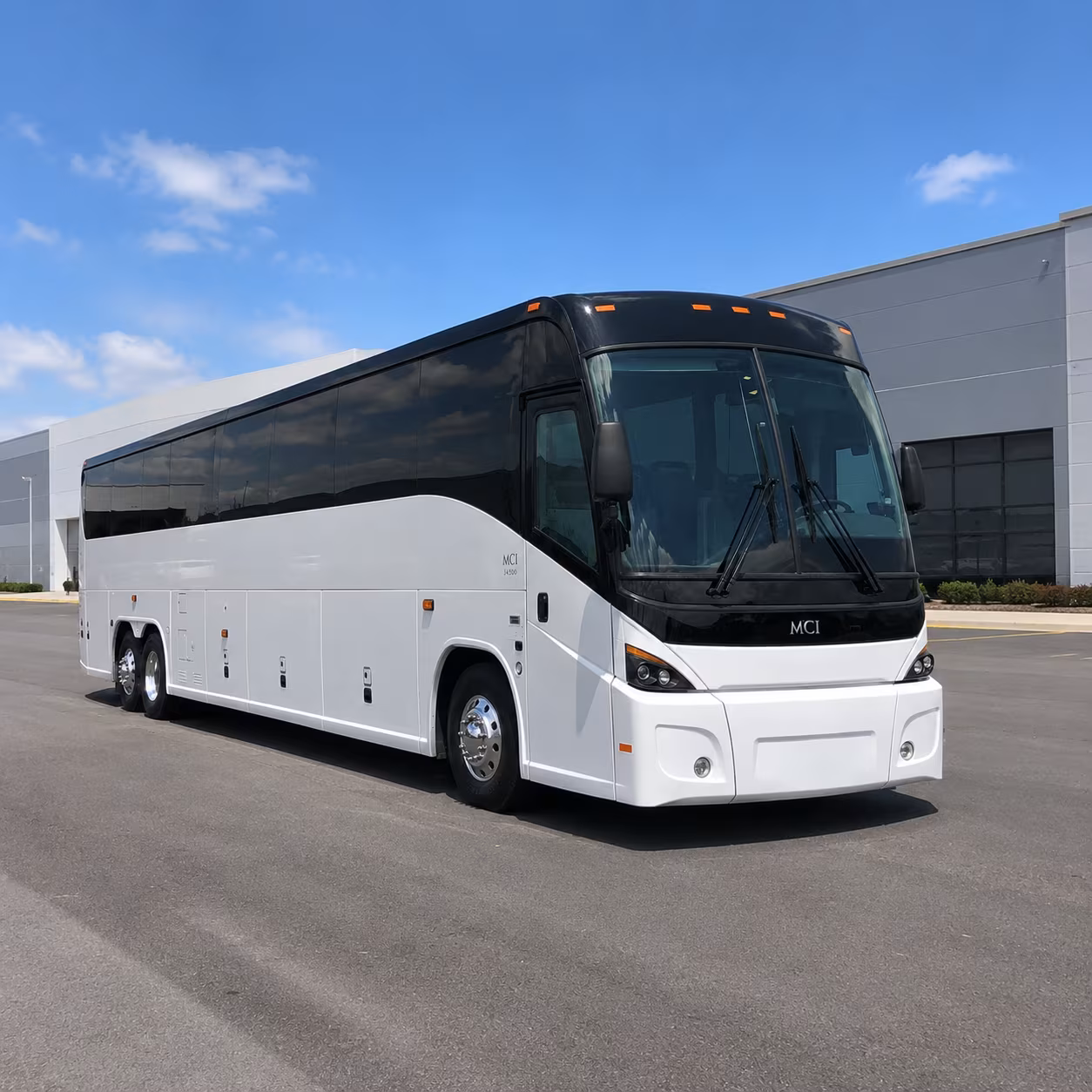 plant 42 contractor and personnel shuttle buses in palmdale
