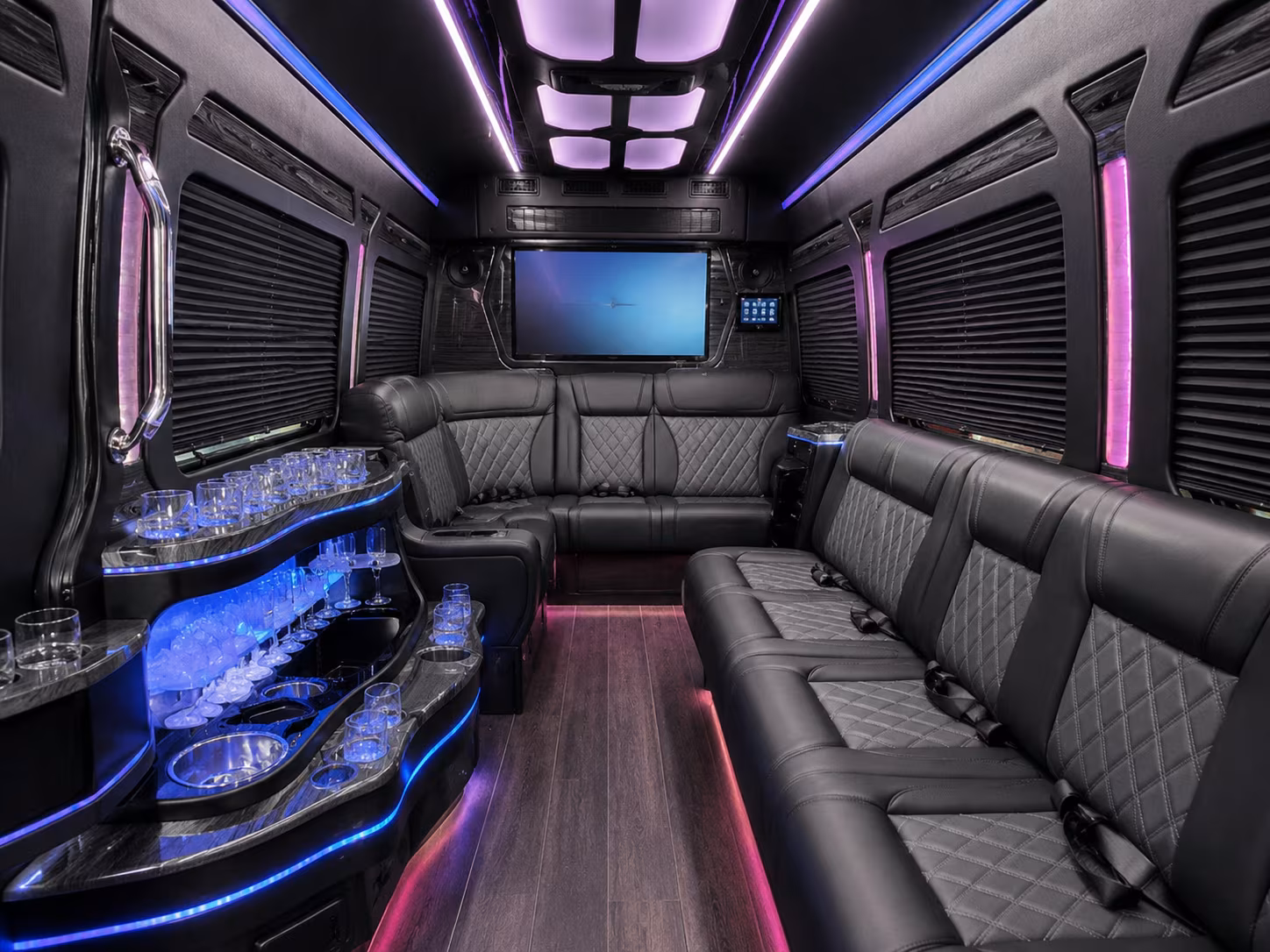 wedding weekend buses for guests traveling from los angeles
